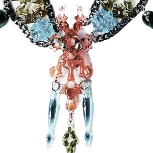 Brown Hare Bone Necklace