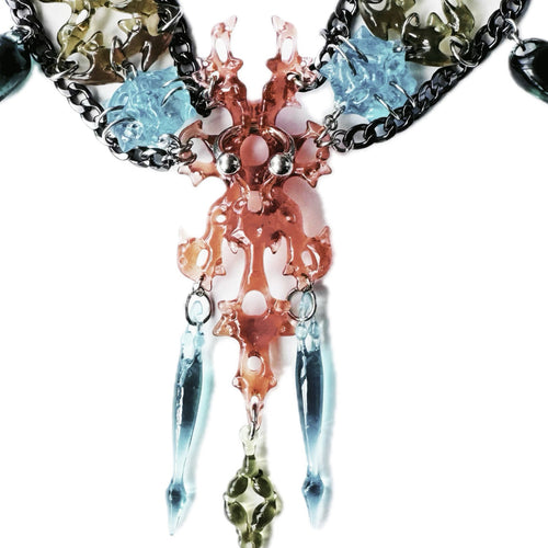 Brown Hare Bone Necklace