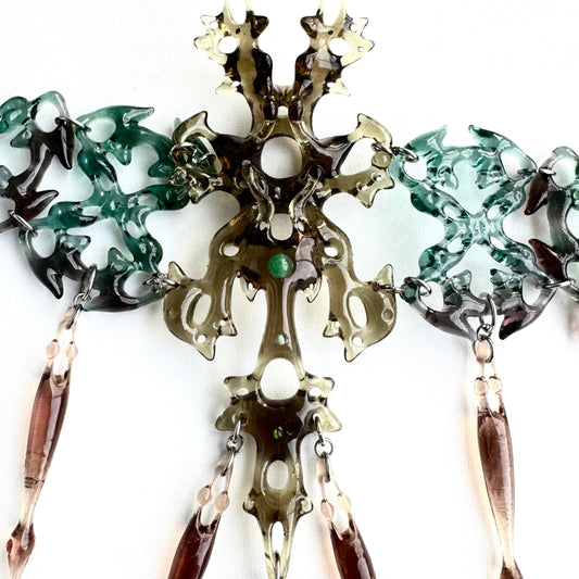 Jaded Hare Bone Necklace