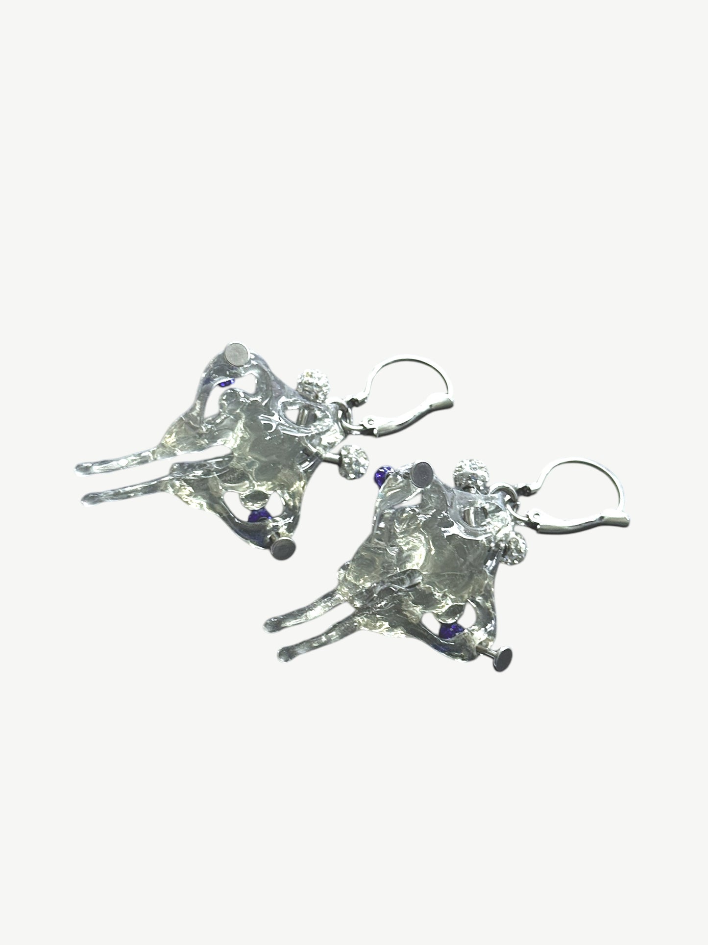 Clear Pelvis Earring