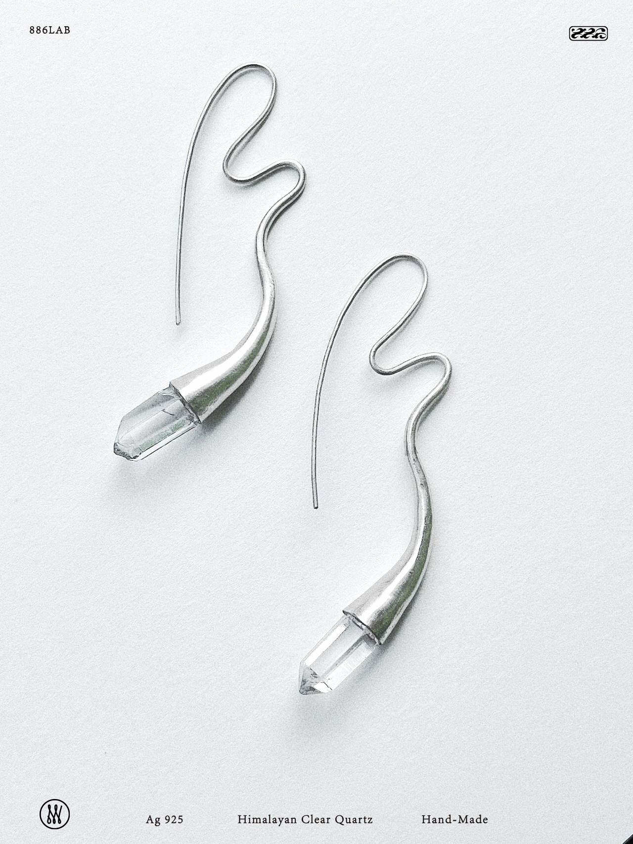 Ice drop earring