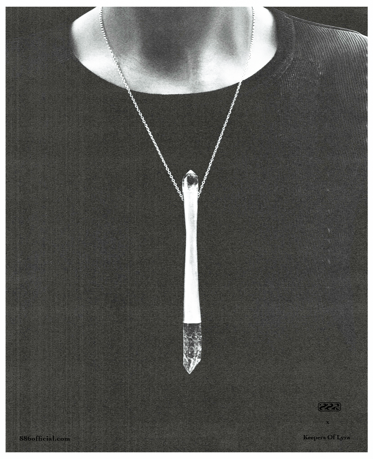 Ice column pendant