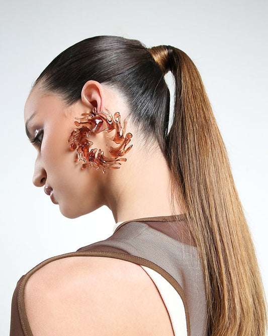 Amber｜Poseidon Earring