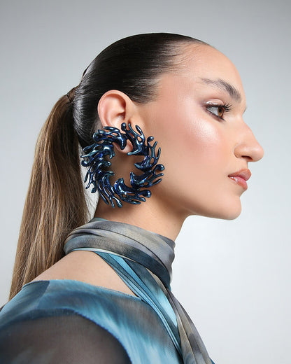 Denim｜Poseidon Earring