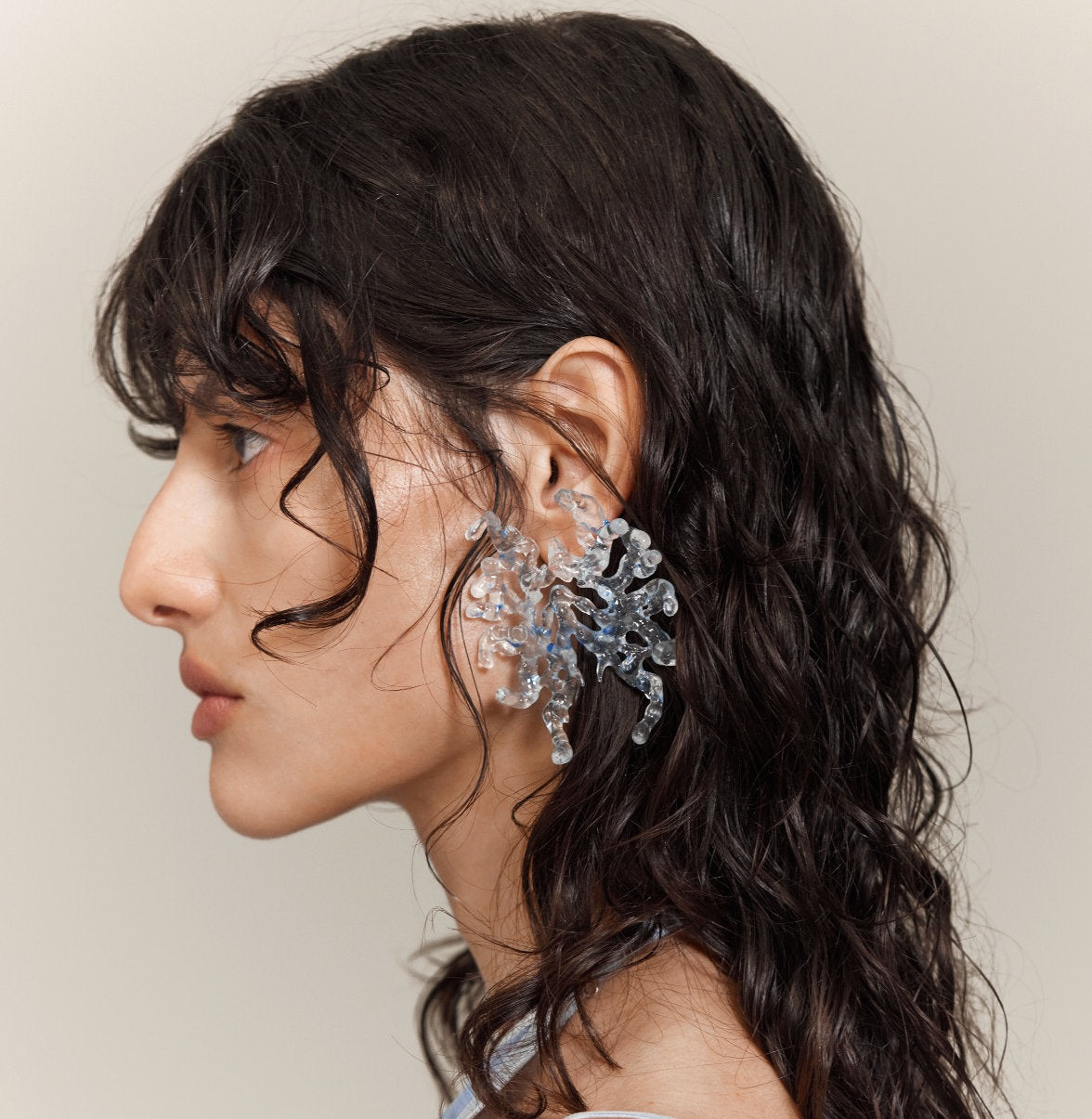 Clear｜Seraphim Earring