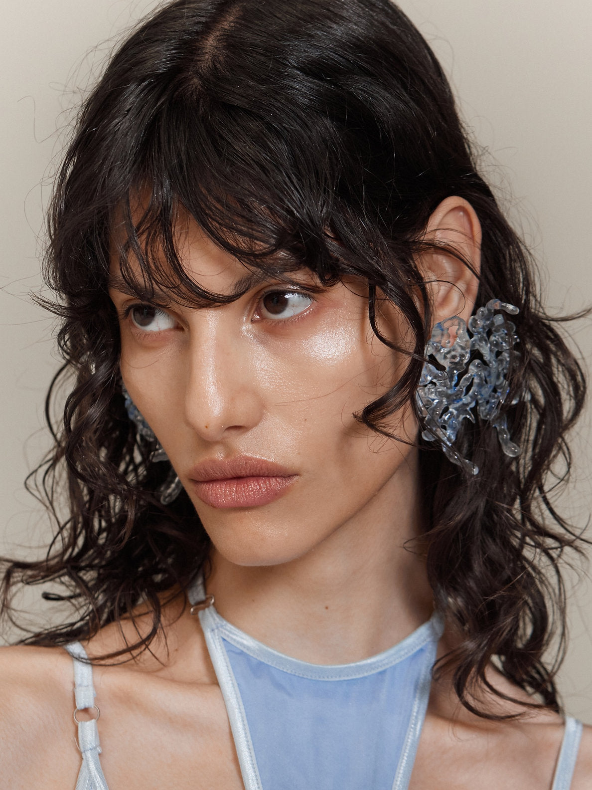 Clear｜Seraphim Earring