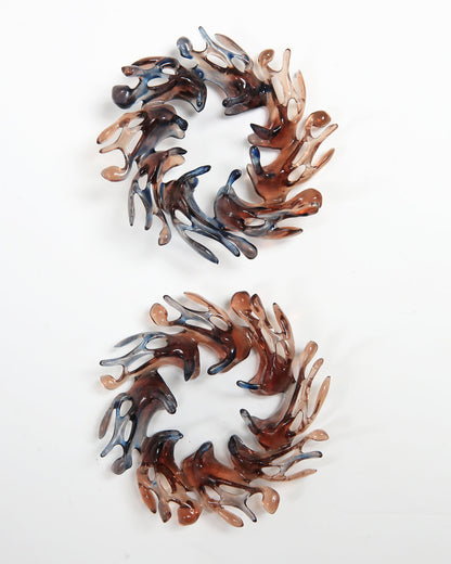 Brown｜Poseidon Earring