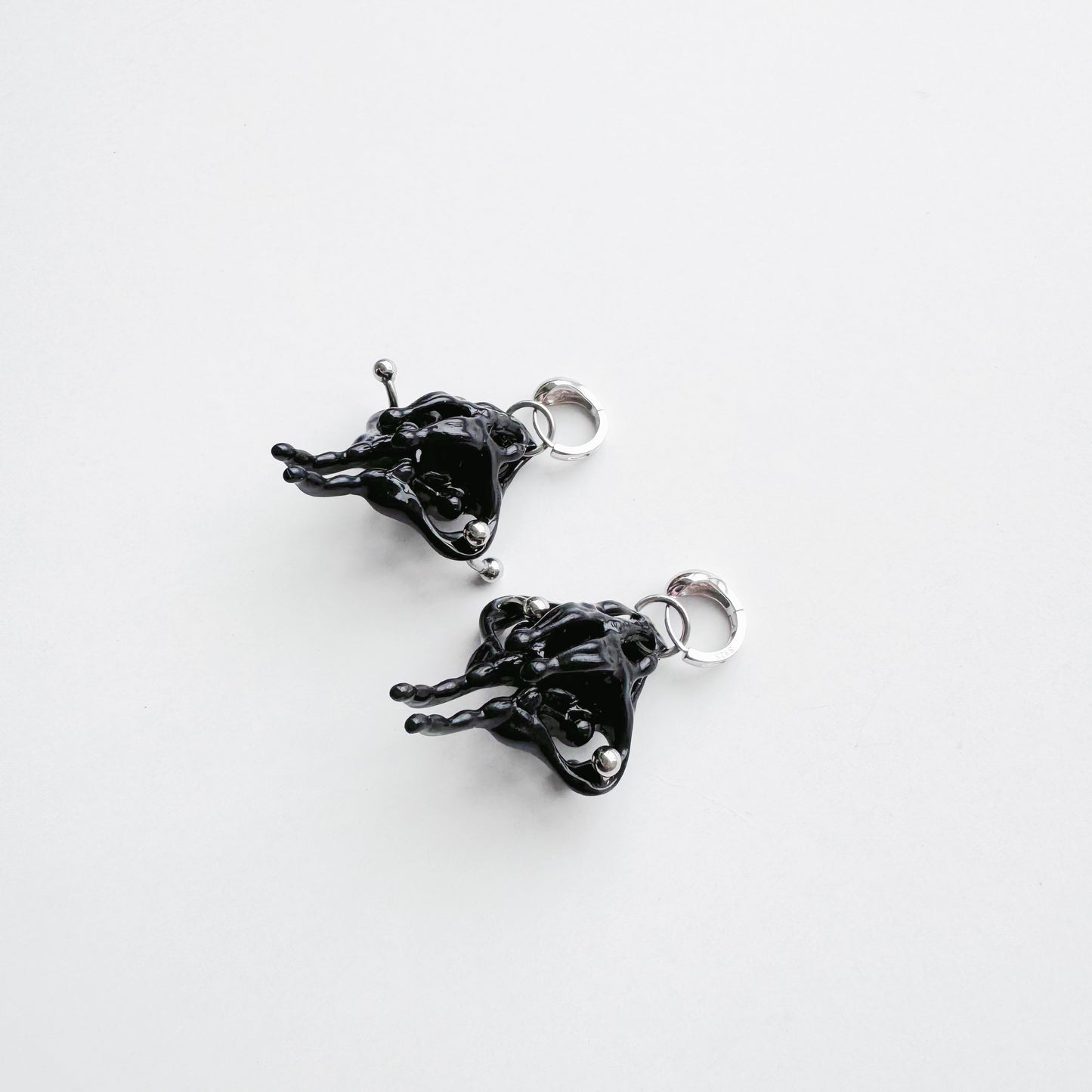 Black Pelvis Earring