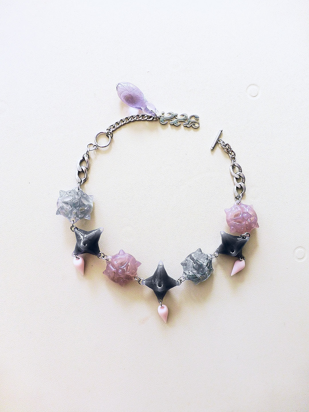 Pink Bobby Choker