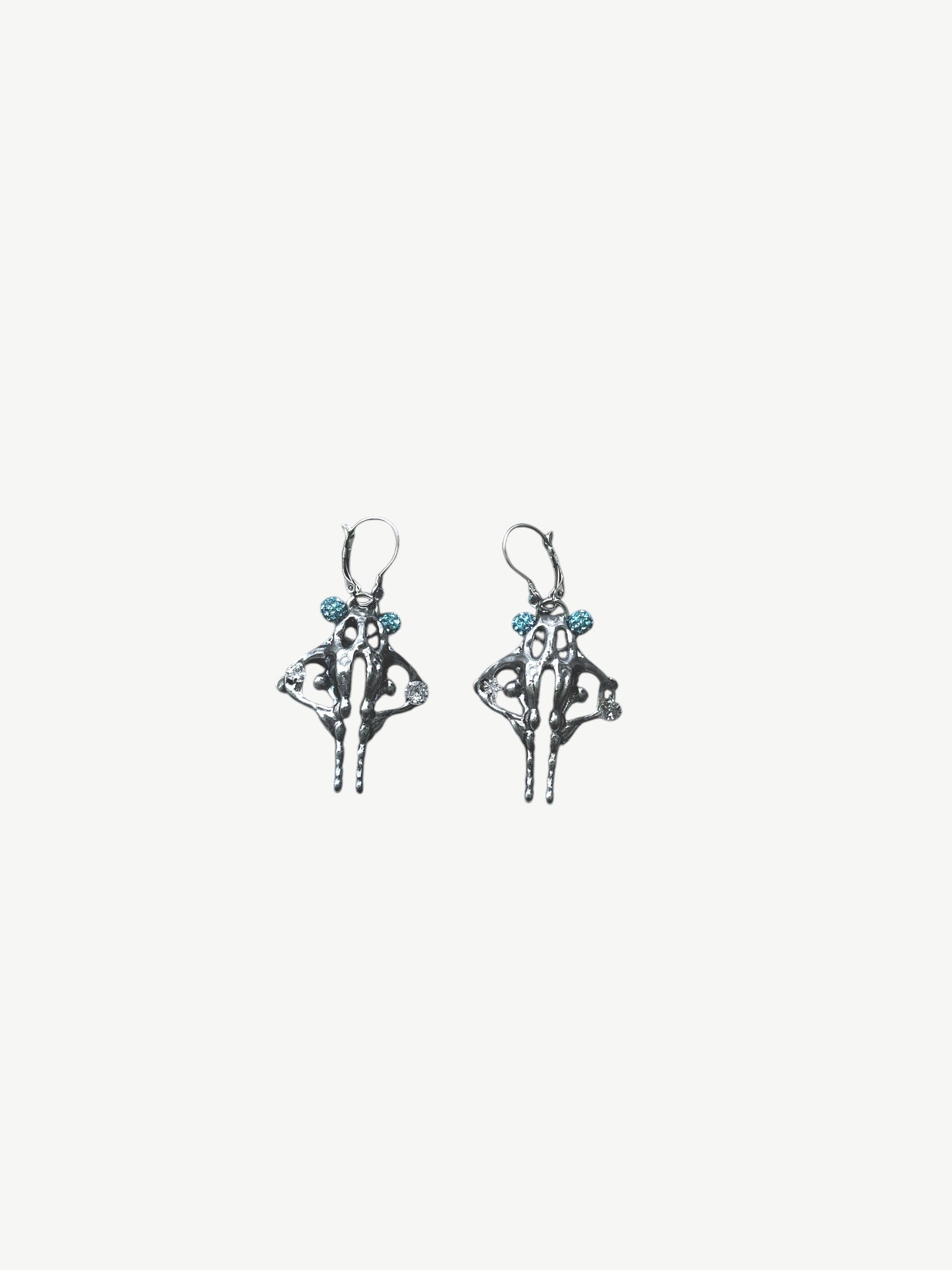 Silver Pelvis Earring