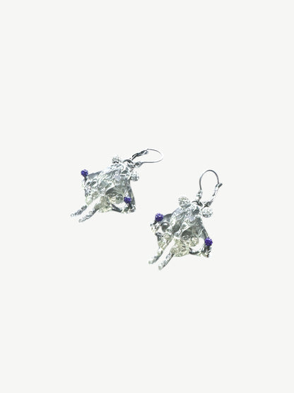 Clear Pelvis Earring