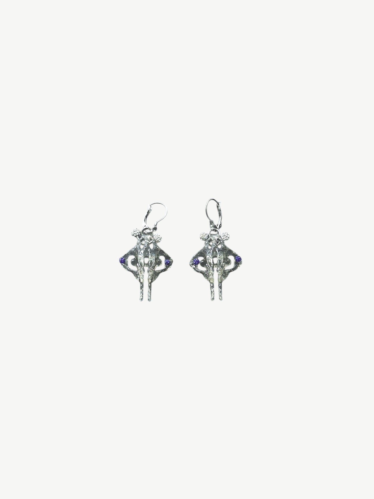 Clear Pelvis Earring