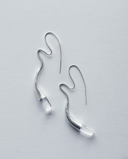 Ice drop earring